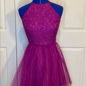 Fuchsia dress